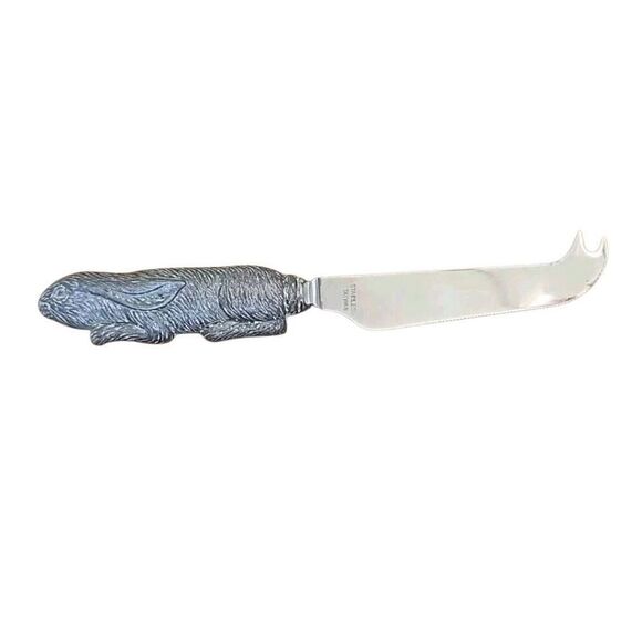 Aurthur Court Rabbits Cheese Knife Slicer Stainless Steel Rabbit Handle Cheese K - Picture 2 of 7